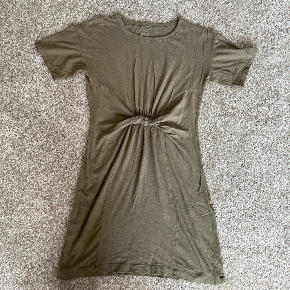 Army green dress